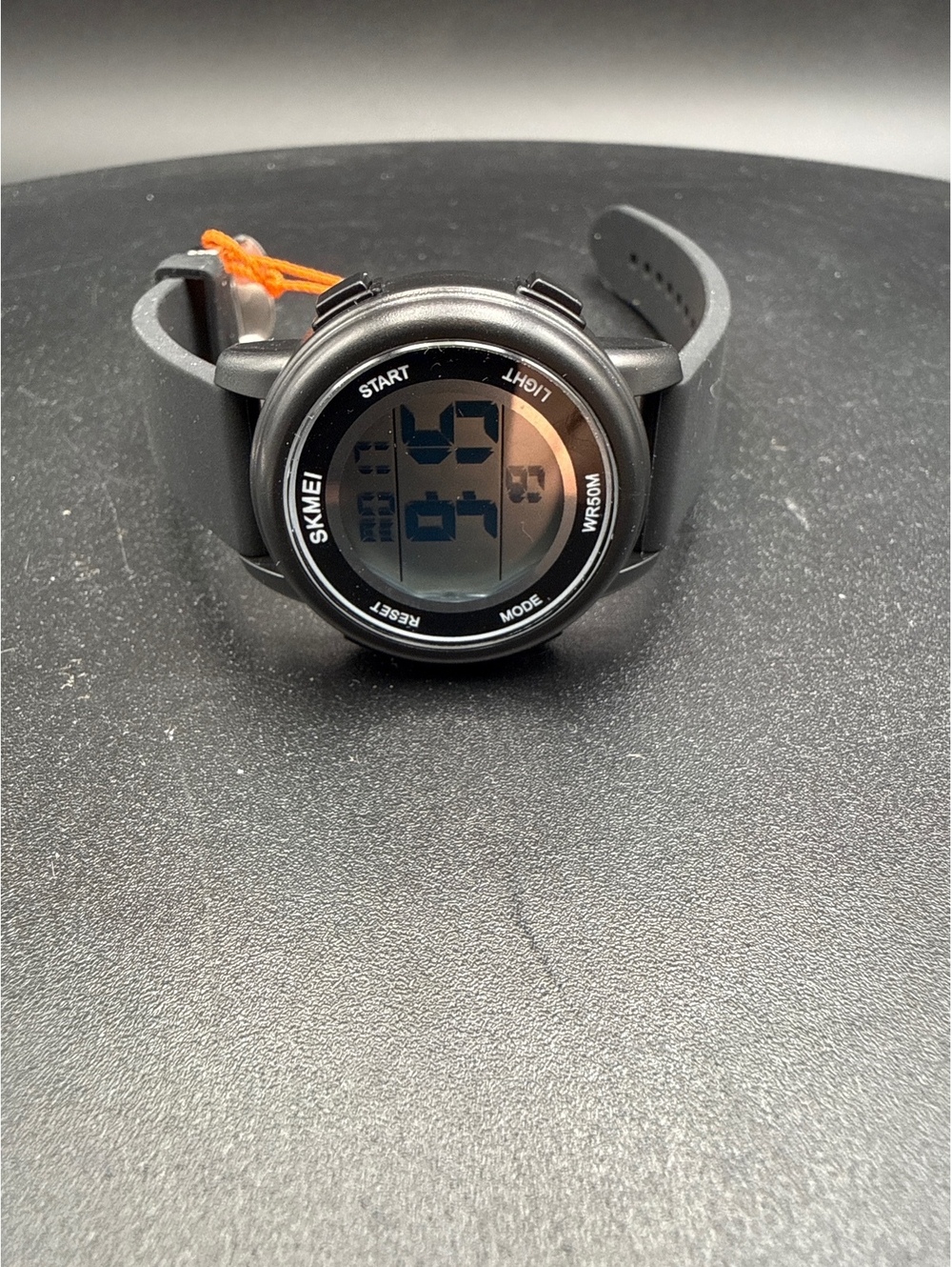 SKMEI Digital Black Wristwatch with Water Resistant 5ATM